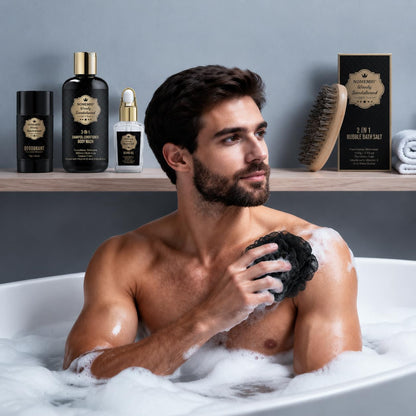 Luxury Spa Gift Baskets • Bath & Body Self-Care Gift Sets • Sandalwood, Lavender, Almond Milk, Wild Rose & Honey Scents