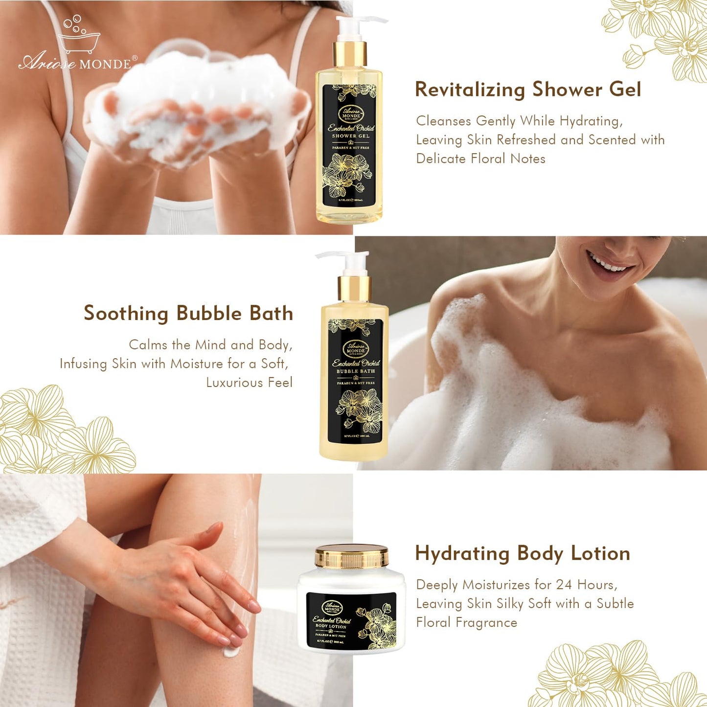 Luxury Spa Gift Basket • Self-Care Bath Set • Gifts for Mom, Wife, Girlfriend, Sister & Grandma
