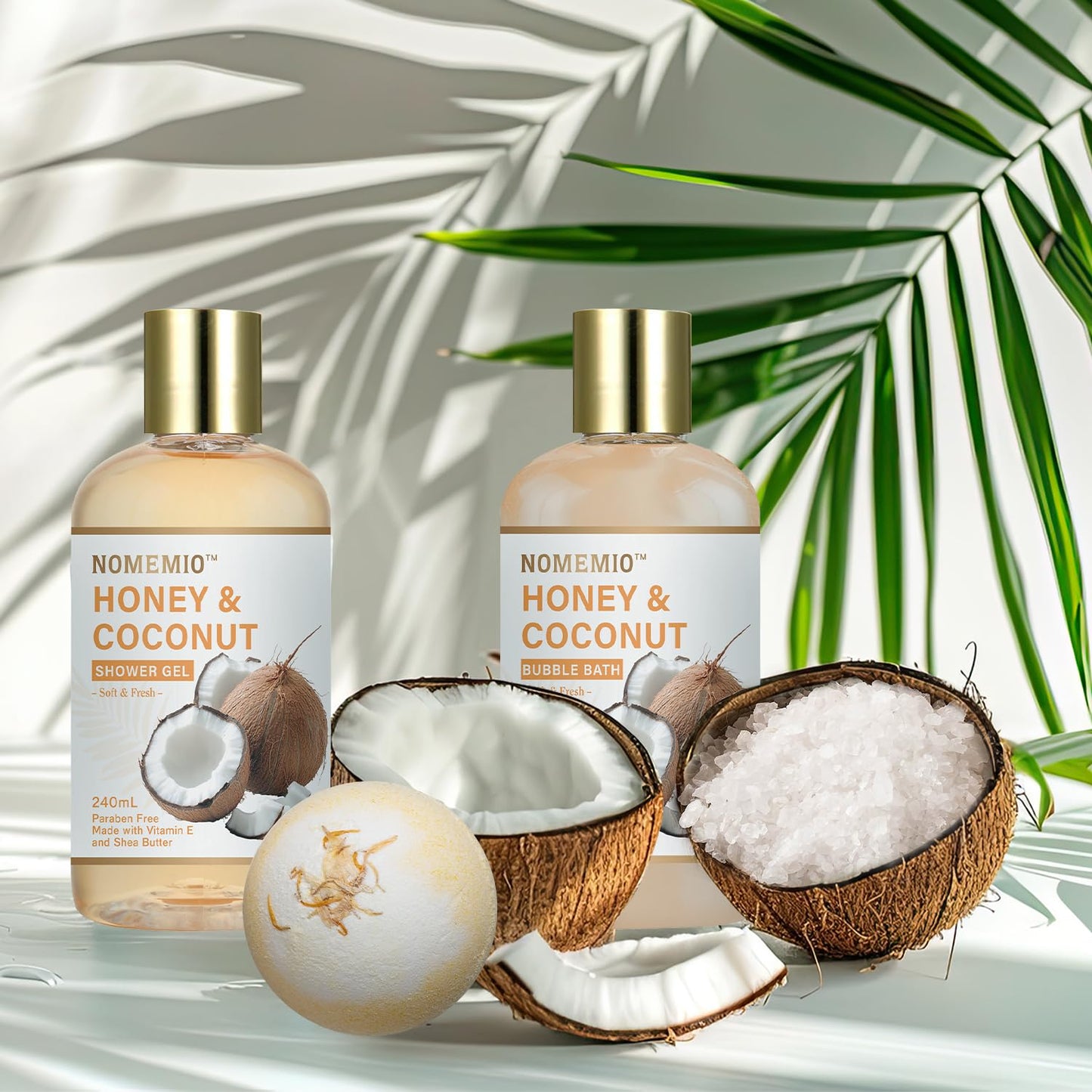 Luxury Spa Gift Baskets • Bath & Body Self-Care Gift Sets • Sandalwood, Lavender, Almond Milk, Wild Rose & Honey Scents