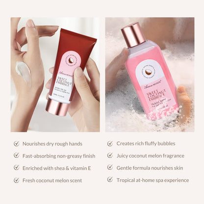 Luxury Spa Gift Basket • Self-Care Bath Set • Gifts for Mom, Wife, Girlfriend, Sister & Grandma