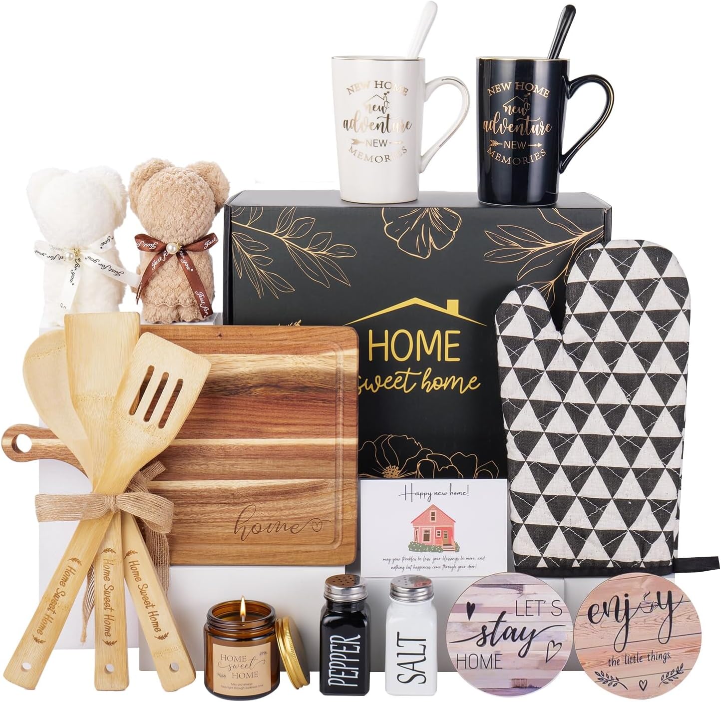 Housewarming Gift Set • New Home Essentials • Gifts for Couples, Homeowners & Newlyweds