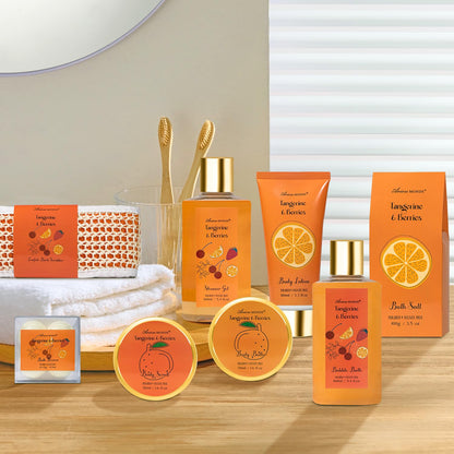 Luxury Spa Gift Basket • Self-Care Bath Set • Gifts for Mom, Wife, Girlfriend, Sister & Grandma
