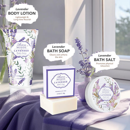 Luxury Spa Gift Basket • Self-Care Bath Set • Gifts for Mom, Wife, Girlfriend, Sister & Grandma