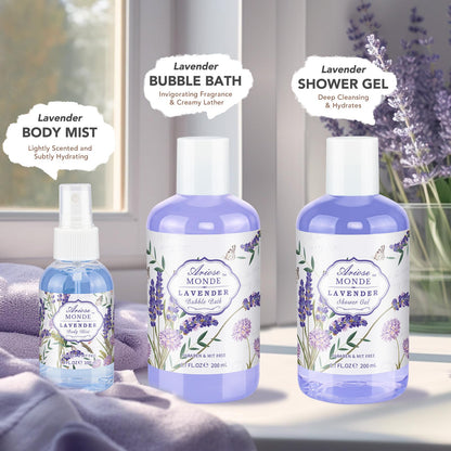 Luxury Spa Gift Basket • Self-Care Bath Set • Gifts for Mom, Wife, Girlfriend, Sister & Grandma