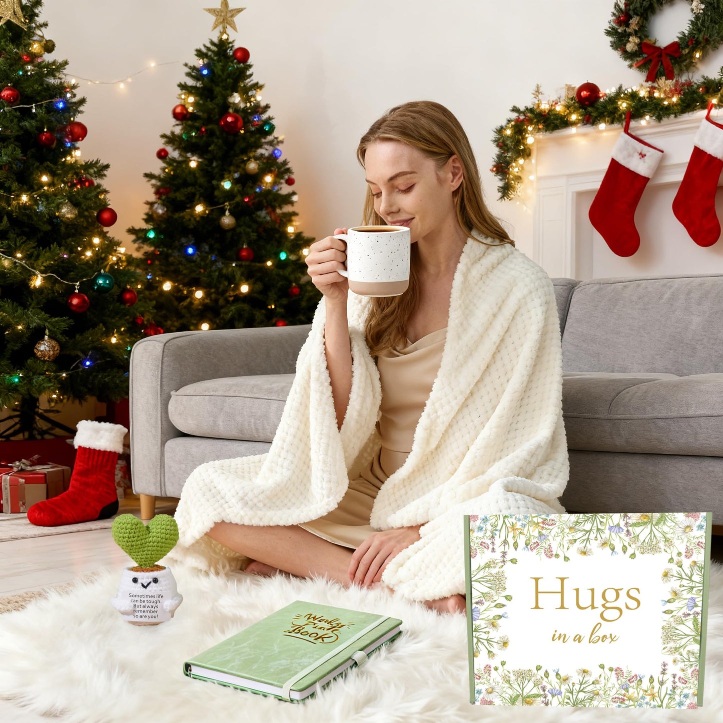 Fall Gift Basket for Women • Cozy Self-Care • Spa Gifts • Mom, Wife, Girlfriend, Grandma & Friends