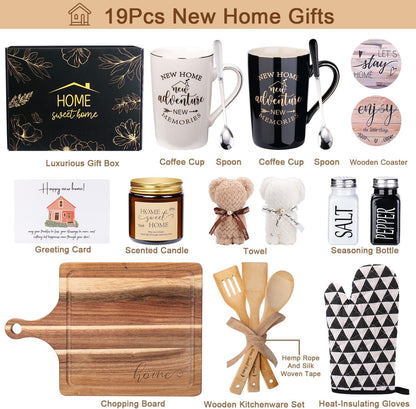 Housewarming Gift Set • New Home Essentials • Gifts for Couples, Homeowners & Newlyweds