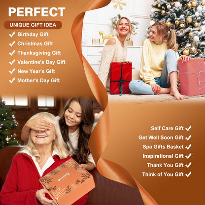 Fall Gift Basket for Women • Cozy Self-Care • Spa Gifts • Mom, Wife, Girlfriend, Grandma & Friends