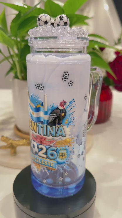 Custom 20oz glitter tumbler tall - Free Shipping